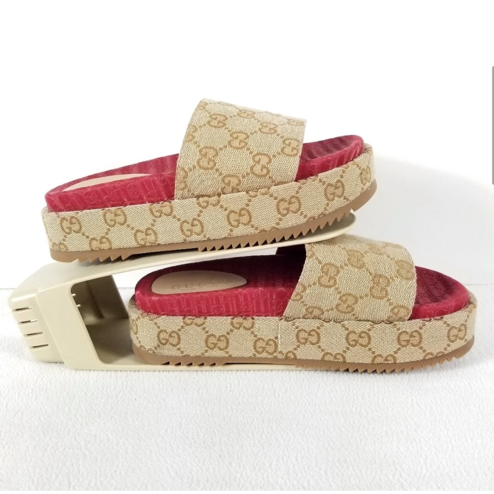 Gucci Platform Slides
